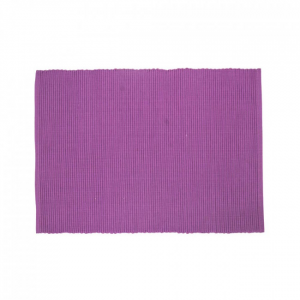 Set of 4 Lavender Ribbed Placemat