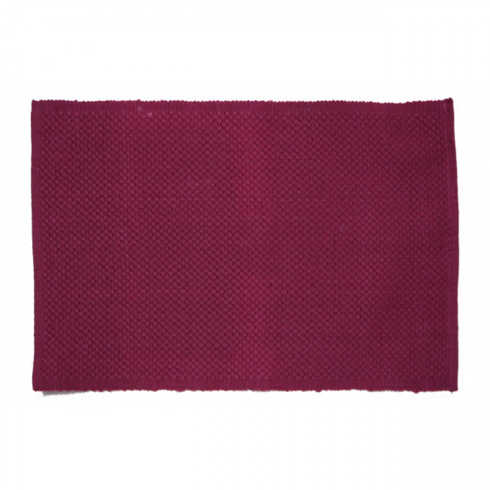 Burgundy Sapphire Weave Placemat