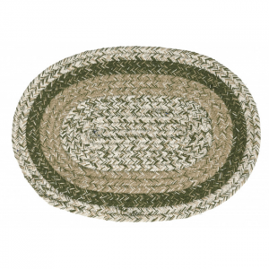 10x15" Tulsi Pattern Braided Placemat