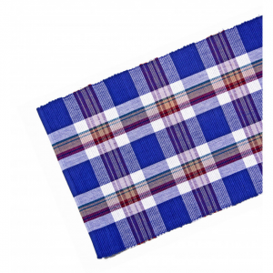 13x36" Lakewood Check Pattern Ribbed Table Runner