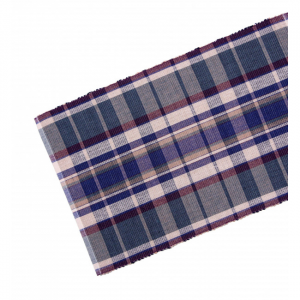 13x36" Army Check Pattern Ribbed Table Runner