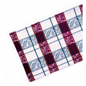 13x36" Noel Check Pattern Table Runner