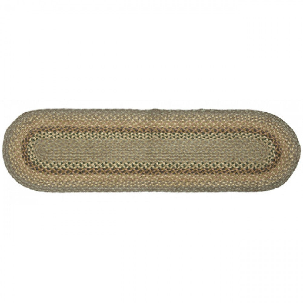 Braided Shades Of Brown Table Runner