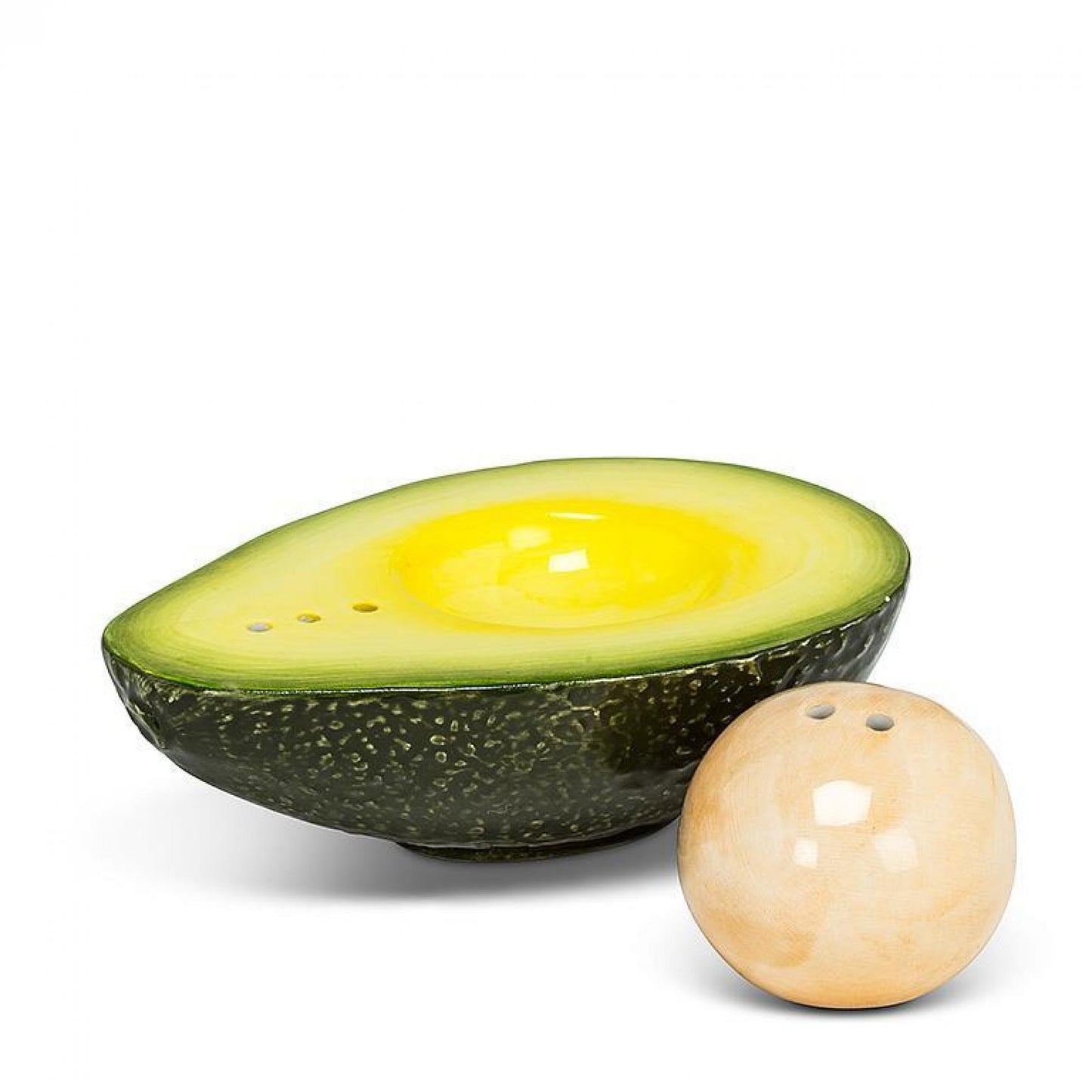 Avocado & Pit Salt & Pepper Shaker