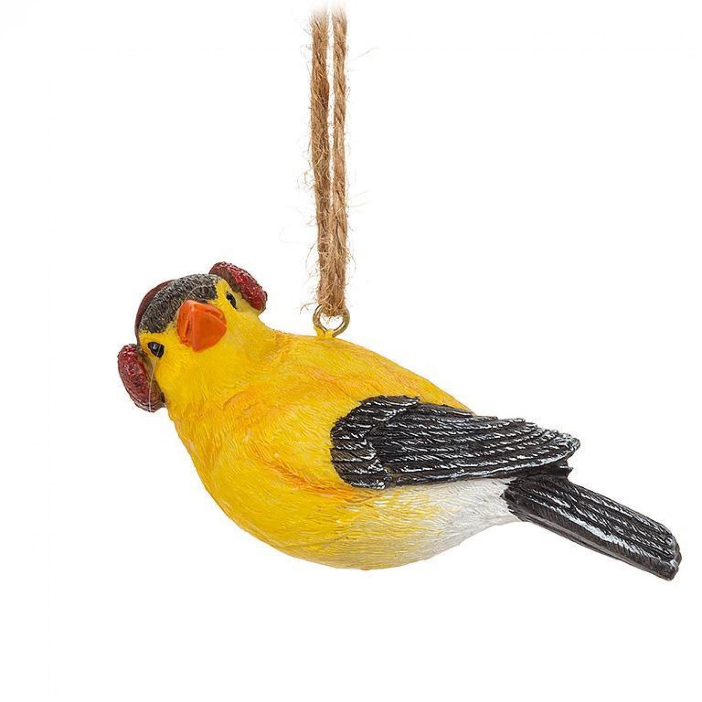 Set Of 6 Assorted Birds In Winter Wear Figurine