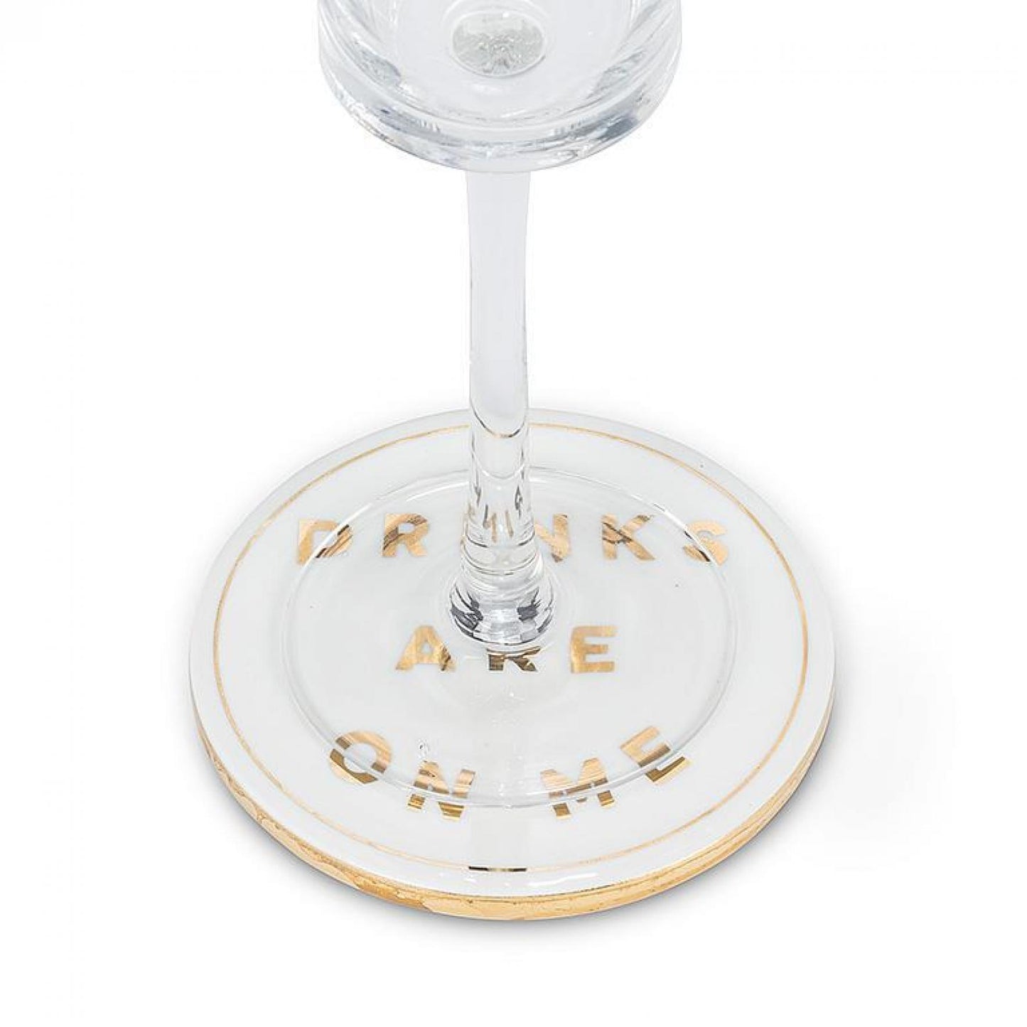 Drinks Are On Me Coasters