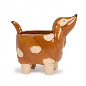 Set of 12 Dog On Legs Planter