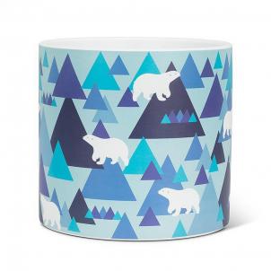Set of 12 Modern Polar Bears Planter