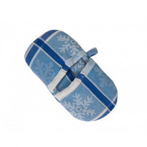 Set Of 2 Snow Flake Check Pattern Microwave Oven Mitts