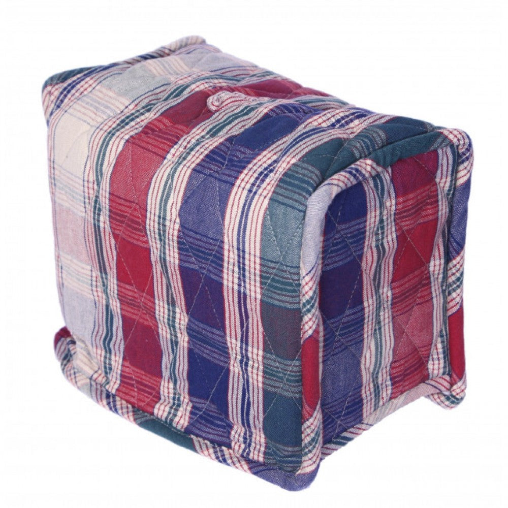 2Slice" Moorpark Jewel Tones Check Pattern 2 Slice Toaster Cover