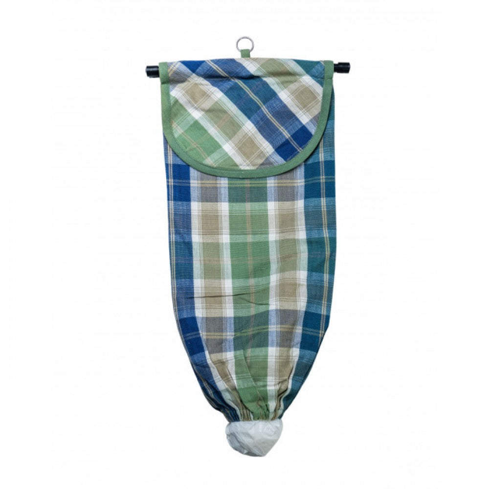 Sea Queen Check Pattern Bag Holder