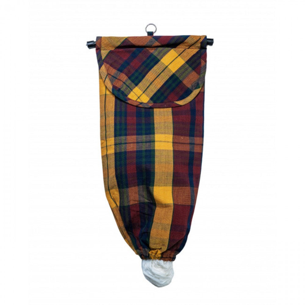 Sunset Check Pattern Bag Holder