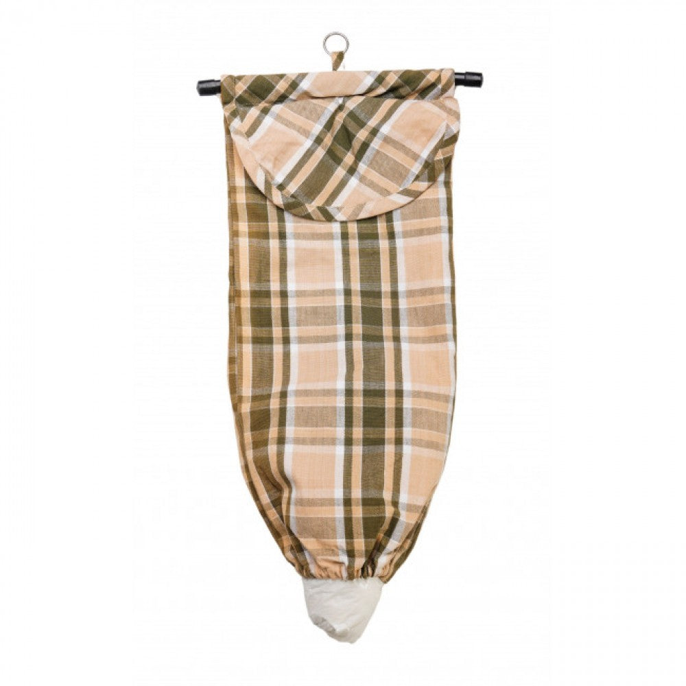 Tulsi Check Pattern Bag Holder