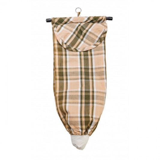 Tulsi Check Pattern Bag Holder