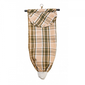 Tulsi Check Pattern Bag Holder