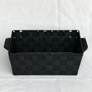 Black Strap Handled Basket