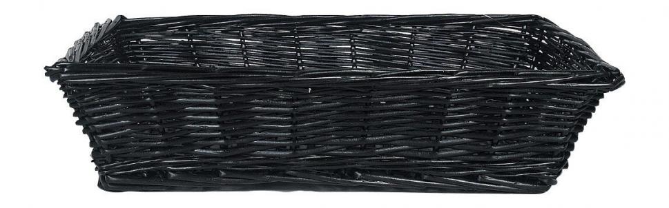 Dark Tone Rectangular Willow Basket