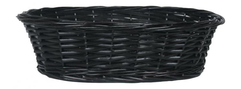 Darktone Oval Willow Basket