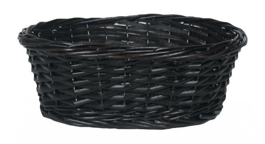17.5X14X5"H Darktone Willow Basket