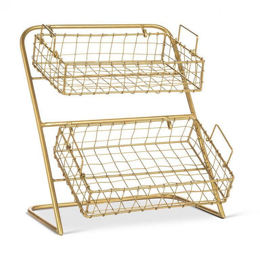 2 Trays Storage Rack