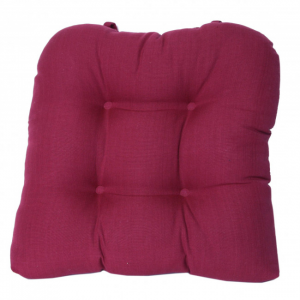 Burgundy Chair Pad