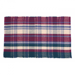 22x34" Kargil Check Pattern Rug