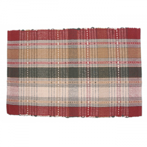 30x50oval" Cyprus Check Pattern Rug