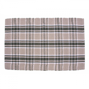 27x96" Tulsi Check Pattern Runner Rug