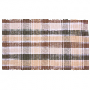 27x96" Tulip Check Pattern Runner Rug