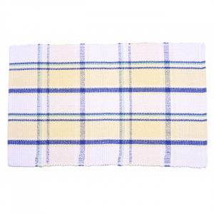22x34" St. Jean Check Pattern Rug