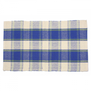 27x96" Provence Check Pattern Runner Rug