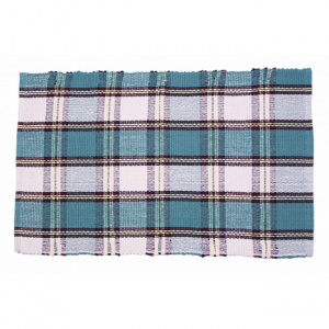 22x34" Sherwood Green Check Pattern Rug