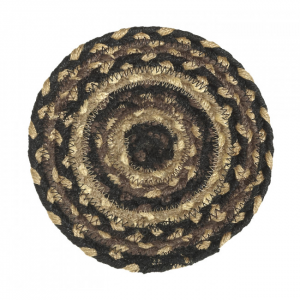 Grays And Blacks Braided Trivet