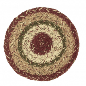 Rosemary- Round Braided Trivet