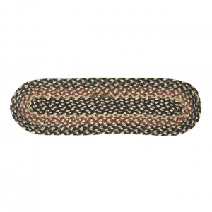 Browns And Blacks Braided Stair Tread