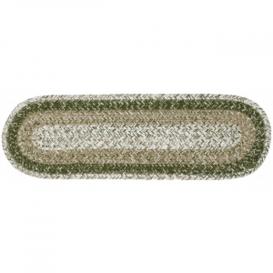 Braided Tulsi Pattern Oval Stair Tread