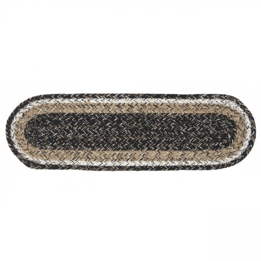 Black Haze Braided Stair Tread