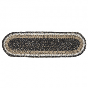 Black Haze Braided Stair Tread