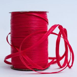 100Yds Wraphia Matte Red Ribbon