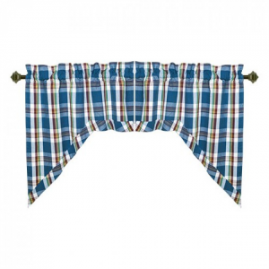 Lakewood Check Pattern Swag Set