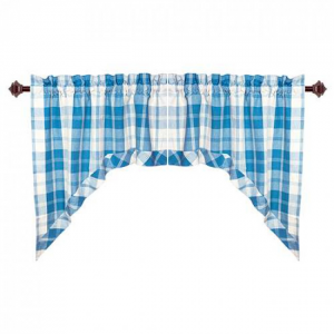 Meridian Check Pattern Swag Set