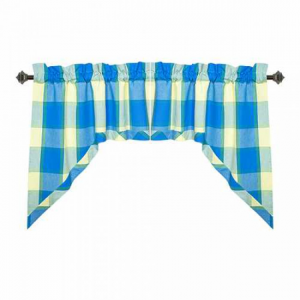 Provence Check Pattern Swag Set