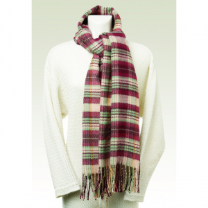 Alaska Check Pattern Size Scarf