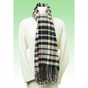 Army Check Pattern Scarf