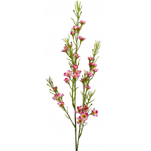 Pink Wax Flower Spray Artificial Flower