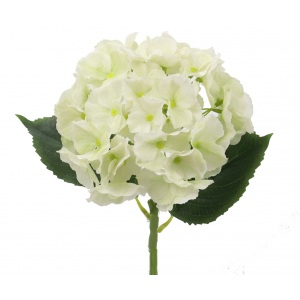 Natural Touch White Hydrangea Artificial Flower
