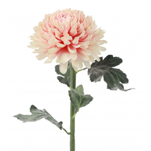Blush Pink Mum Artificial Flower