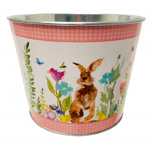 Bunny In The Garden Planter