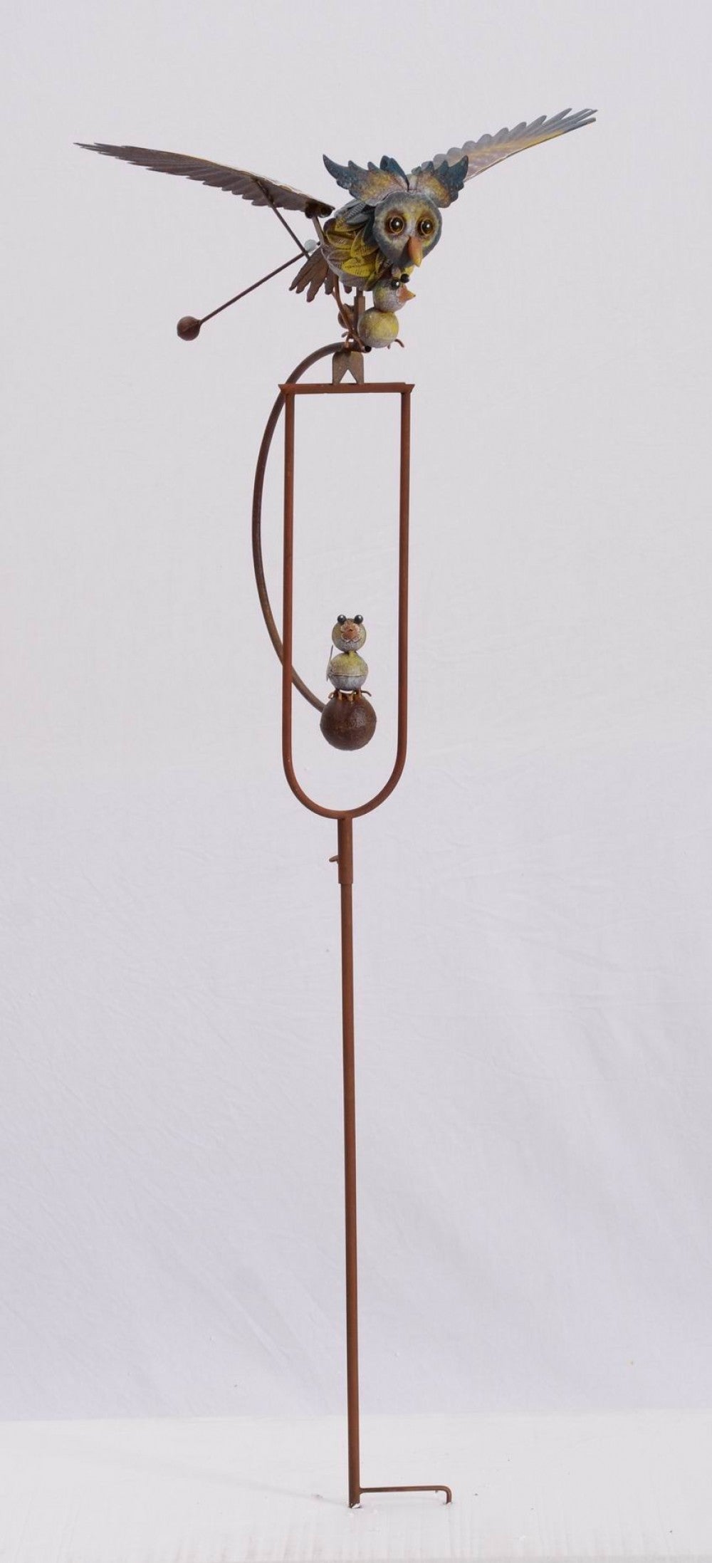 Rocking Owls Garden Stake