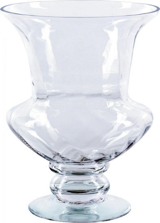 15.7" Pedestal Urn Shaped Vase